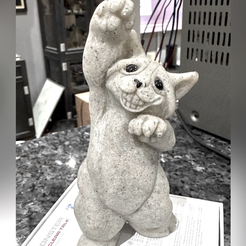 🐾 Second Nature Design Quarry Critters “Caz” Sandstone Figure (2001 Vintage!)🐾